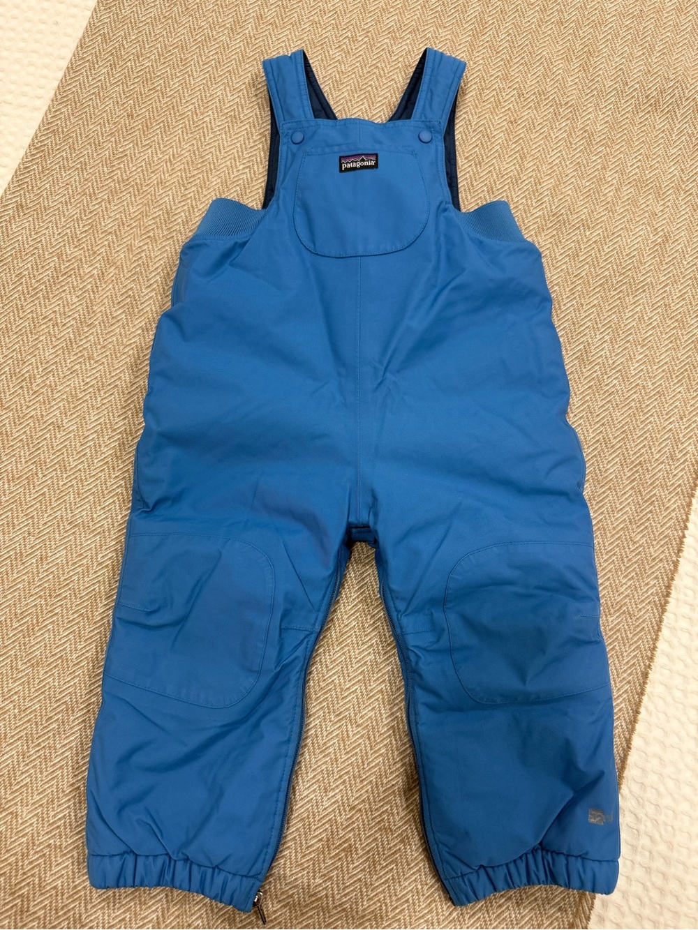 Patagonia Royal Blue Kids Snow Bib Overalls
